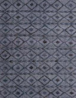 Abstract Light Slate Gray Modern Rug, abs4467