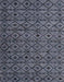 Abstract Light Slate Gray Modern Rug, abs4467