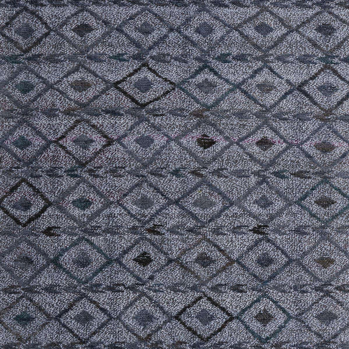 Abstract Light Slate Gray Modern Rug, abs4467