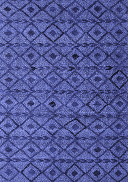 Abstract Blue Modern Rug, abs4467blu