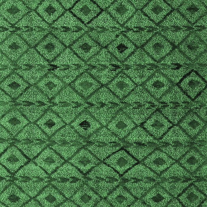 Machine Washable Abstract Emerald Green Modern Area Rugs, wshabs4467emgrn