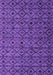 Machine Washable Abstract Purple Modern Area Rugs, wshabs4467pur