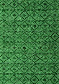 Abstract Green Modern Rug, abs4467grn