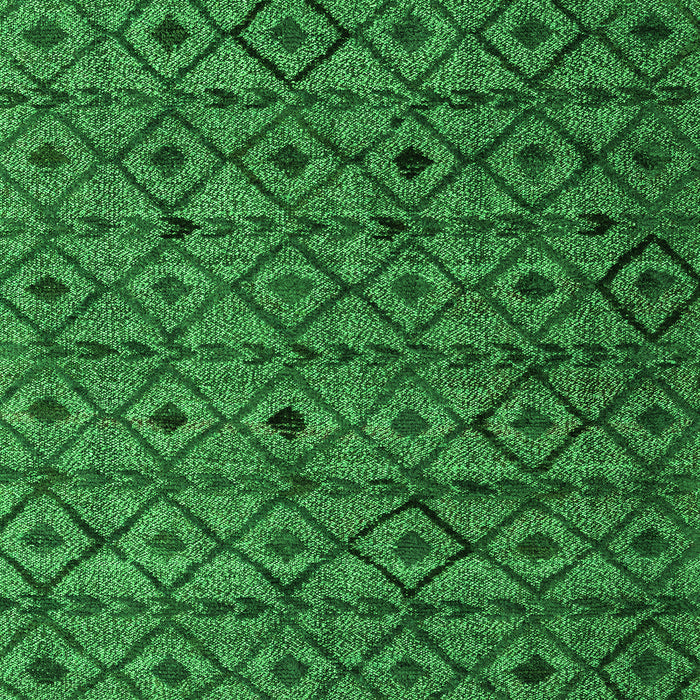 Abstract Green Modern Rug, abs4467grn