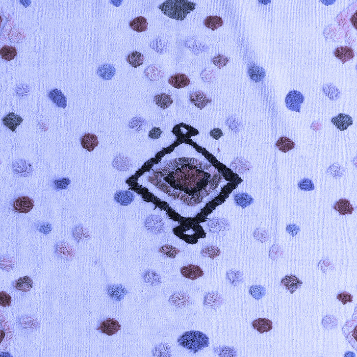 Machine Washable Abstract Blue Modern Rug, wshabs4468blu