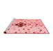 Modern Red Washable Rugs