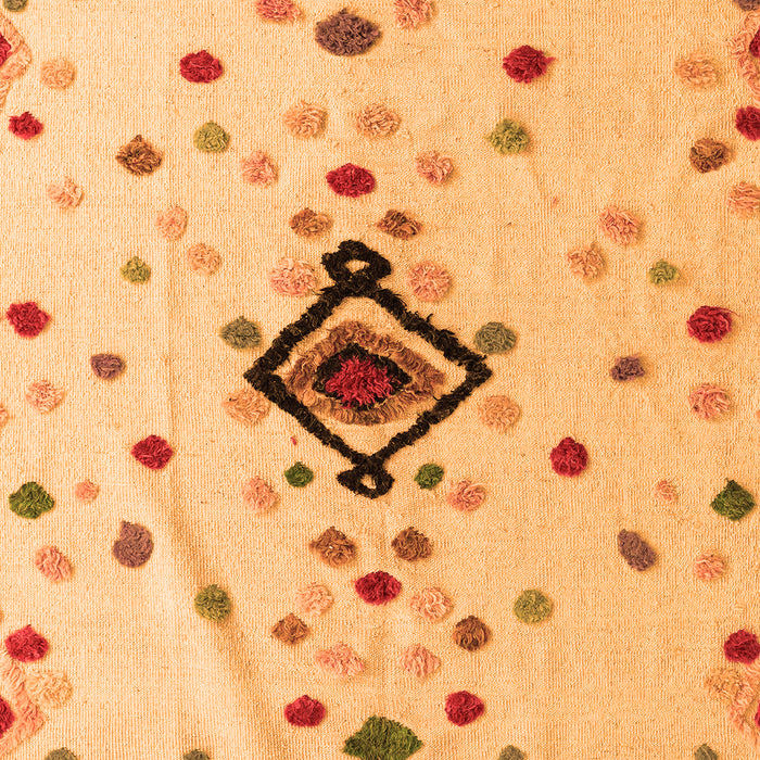 Abstract Orange Modern Rug, abs4468org