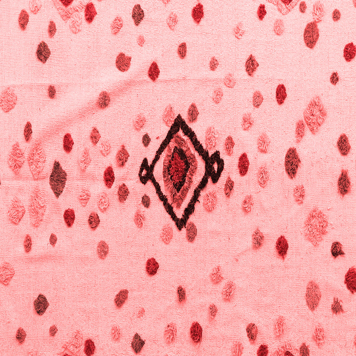 Machine Washable Abstract Red Modern Rug, wshabs4468red