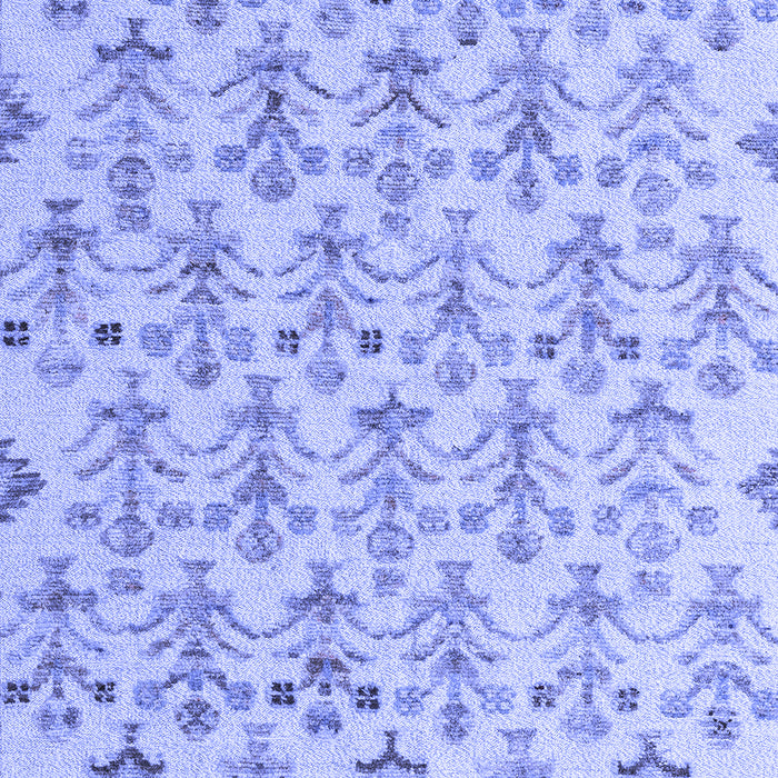 Abstract Blue Modern Rug, abs4469blu