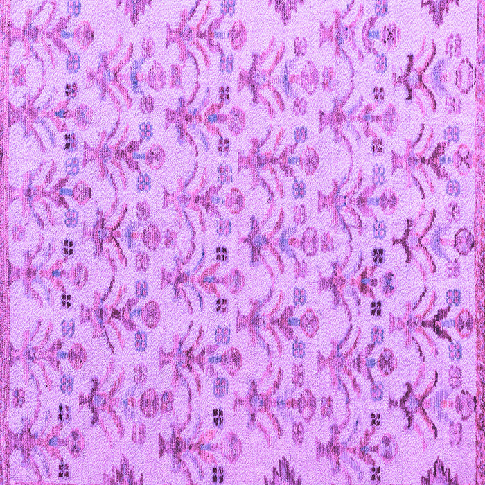Square Machine Washable Abstract Purple Modern Area Rugs, wshabs4469pur