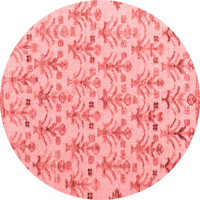 Machine Washable Abstract Red Modern Rug, wshabs4469red