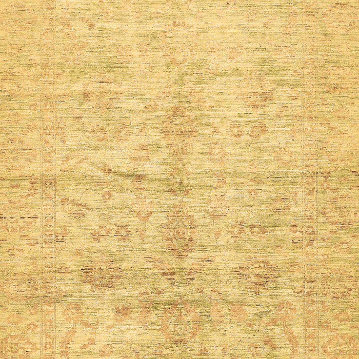 Machine Washable Oriental Brown Traditional Rug, wshabs446brn