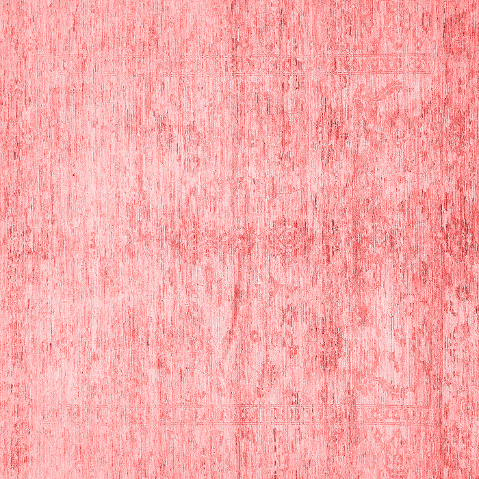Machine Washable Oriental Red Traditional Rug, wshabs446red