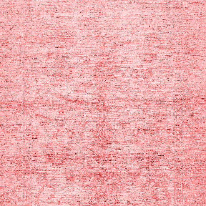 Machine Washable Oriental Red Traditional Rug, wshabs446red
