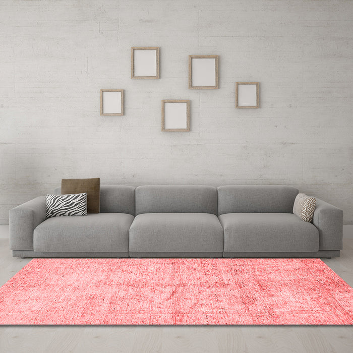 Traditional Red Washable Rugs