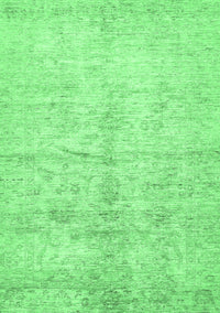 Oriental Emerald Green Traditional Rug, abs446emgrn