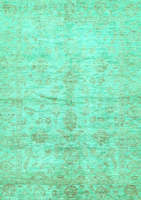 Oriental Turquoise Traditional Rug, abs446turq