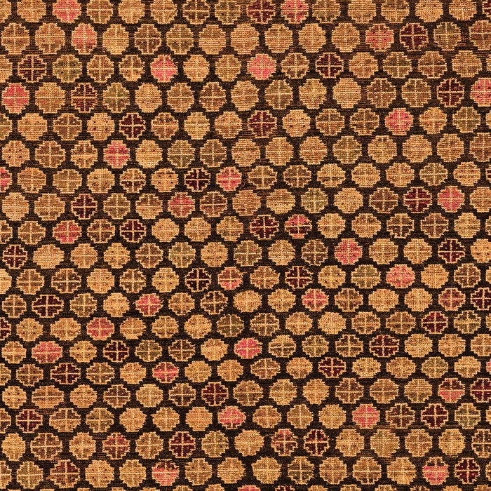 Abstract Orange Modern Rug, abs4470org