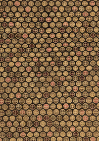 Abstract Brown Modern Rug, abs4470brn