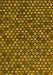 Abstract Yellow Modern Rug, abs4470yw