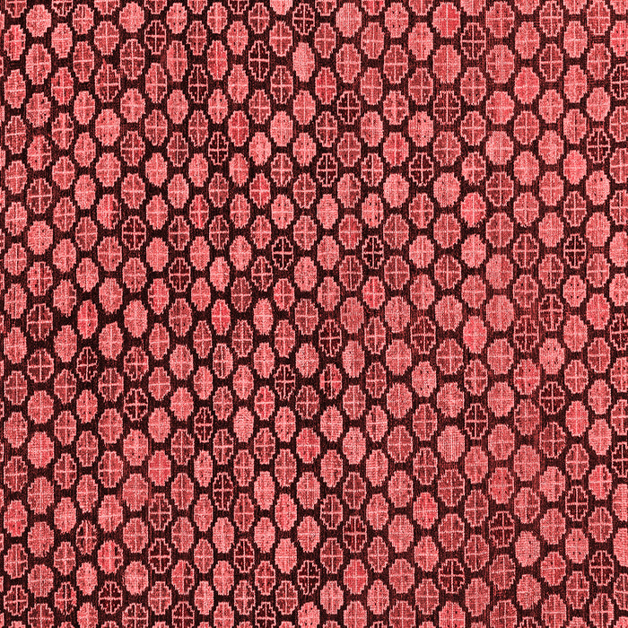 Machine Washable Abstract Red Modern Rug, wshabs4470red