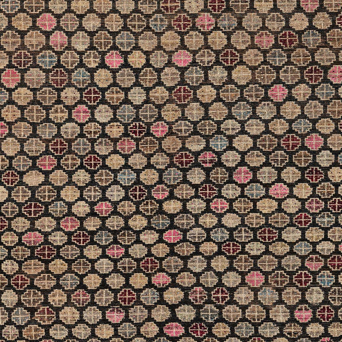 Abstract Red Modern Rug, abs4470