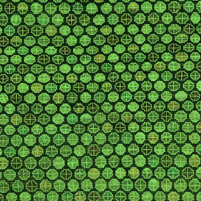 Abstract Green Modern Rug, abs4470grn