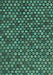 Machine Washable Abstract Turquoise Modern Area Rugs, wshabs4470turq