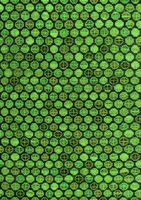 Abstract Green Modern Rug, abs4471grn