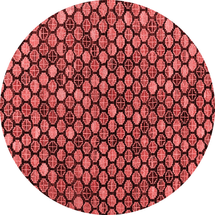 Machine Washable Abstract Red Modern Rug, wshabs4471red