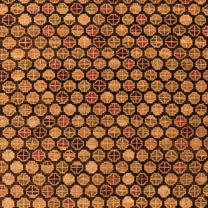 Abstract Orange Modern Rug, abs4471org