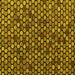 Square Machine Washable Abstract Yellow Modern Rug, wshabs4471yw