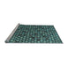 Sideview of Machine Washable Abstract Light Blue Modern Rug, wshabs4471lblu