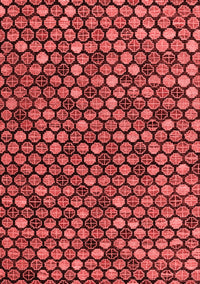 Abstract Red Modern Rug, abs4471red