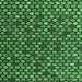 Square Machine Washable Abstract Emerald Green Modern Area Rugs, wshabs4471emgrn