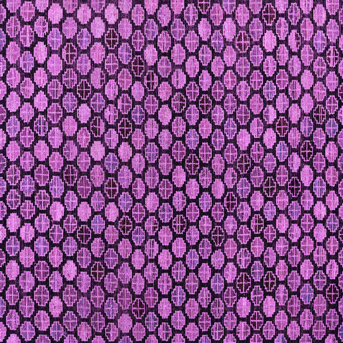Square Abstract Purple Modern Rug, abs4471pur