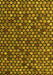 Machine Washable Abstract Yellow Modern Rug, wshabs4471yw