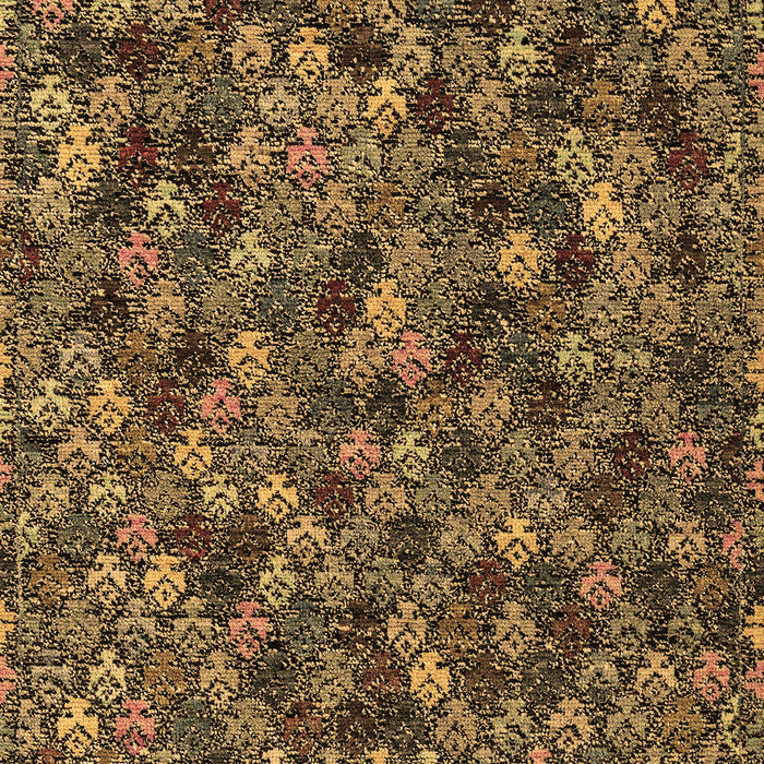 Abstract Brown Modern Rug, abs4472brn
