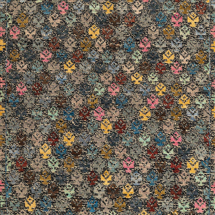 Abstract Brown Modern Rug, abs4472