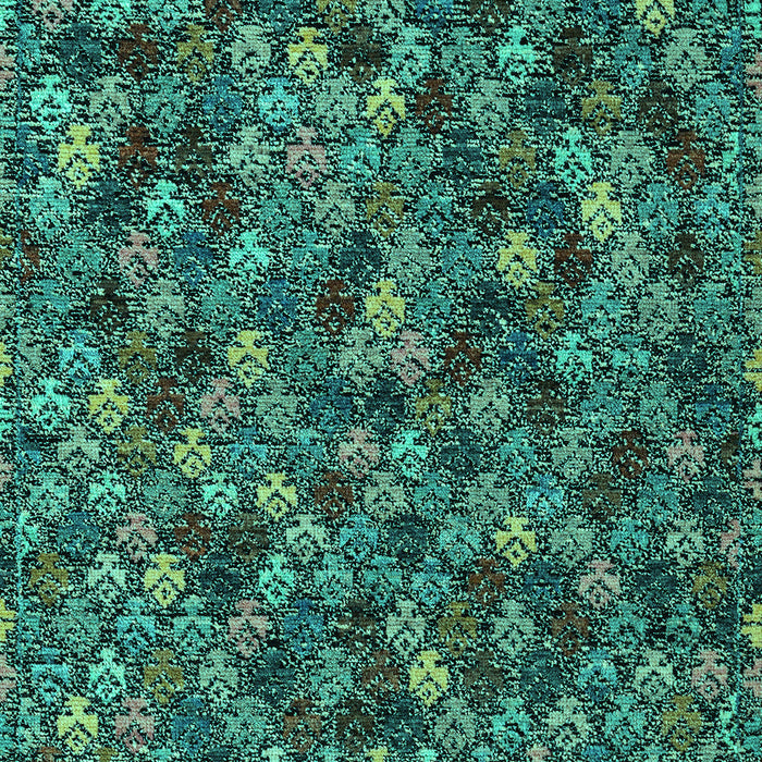 Abstract Turquoise Modern Rug, abs4472turq