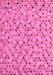 Machine Washable Abstract Pink Modern Rug, wshabs4473pnk