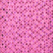 Square Machine Washable Abstract Pink Modern Rug, wshabs4473pnk