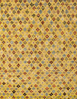 Machine Washable Abstract Sedona Brown Rug, wshabs4473