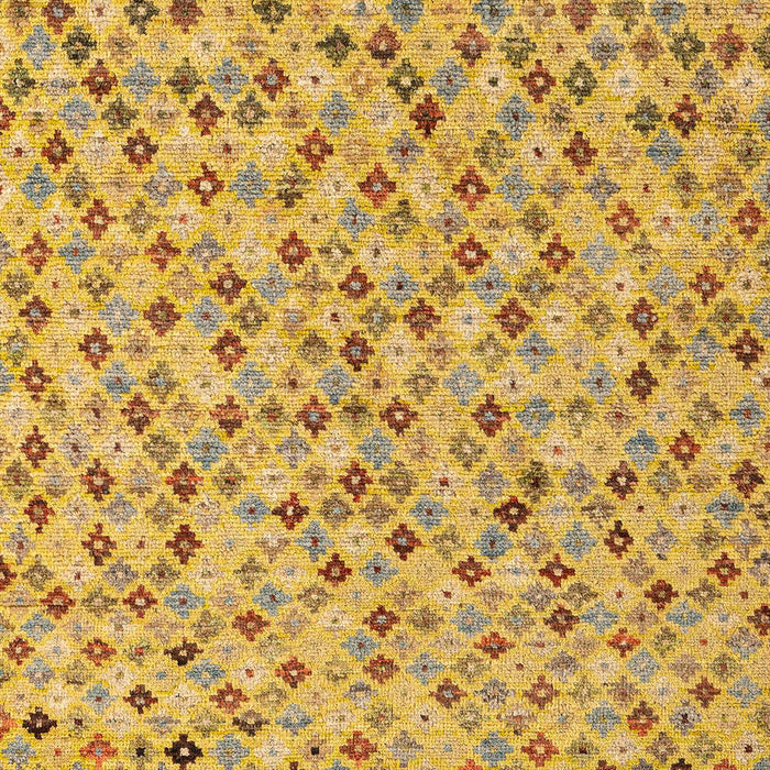 Machine Washable Abstract Sedona Brown Rug, wshabs4473