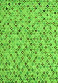 Abstract Green Modern Rug, abs4473grn