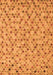 Machine Washable Abstract Orange Modern Area Rugs, wshabs4473org