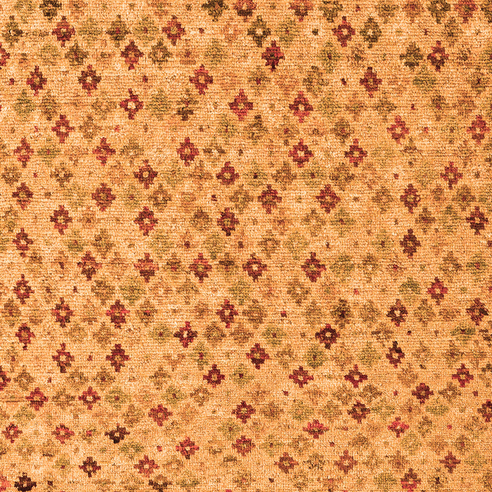 Machine Washable Abstract Orange Modern Area Rugs, wshabs4473org