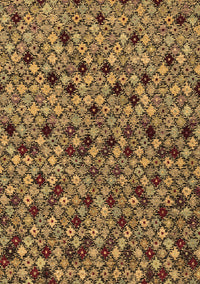 Abstract Brown Modern Rug, abs4474brn