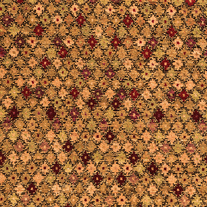 Machine Washable Abstract Orange Modern Area Rugs, wshabs4474org