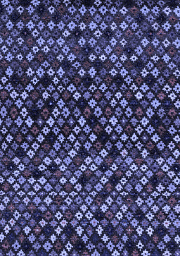 Abstract Blue Modern Rug, abs4475blu